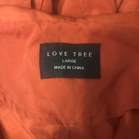 Love Tree Wrap Hooded Jacket - Size Large - Picture 6 of 10